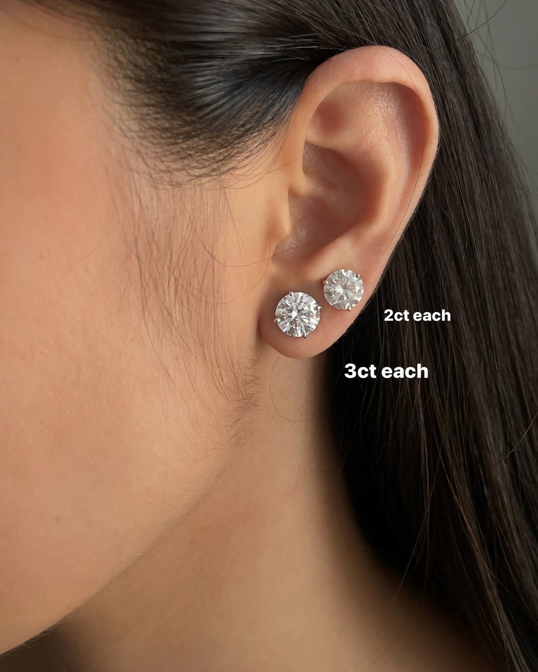 Classic Four-Prong Stud Earrings