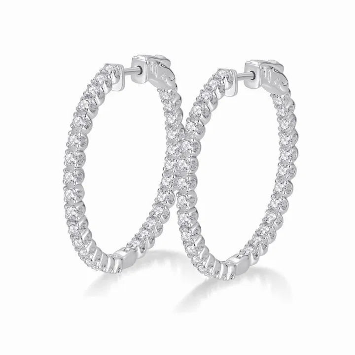 Castra Earrings - 1.56 ct Each (3.12 ct Total)