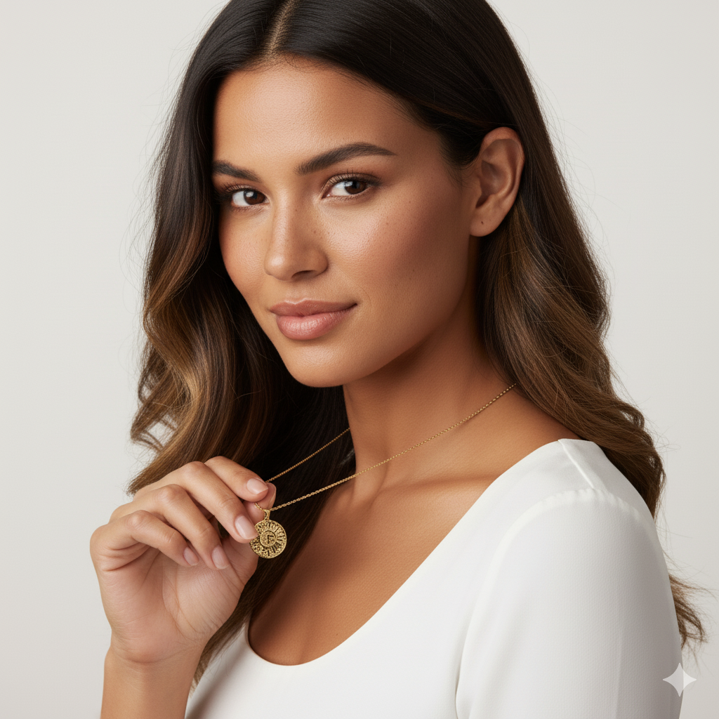 Solé Medallion Necklace