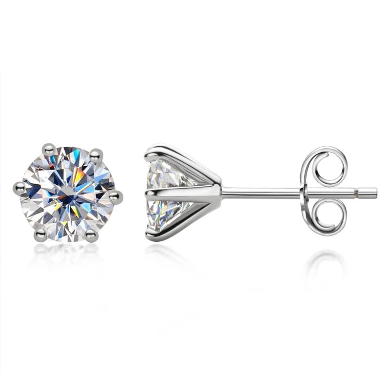 Dona Earrings - 1-3 ct Each (2-6 ct Total)