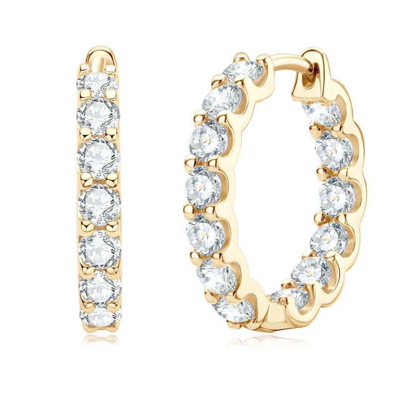 Lumiere Earrings- 2.6 ct Total