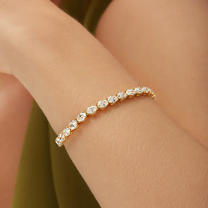 Oval Tennis Bracelet