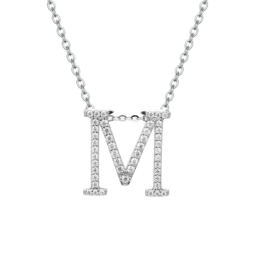 Elegant Initial Pendant Necklace