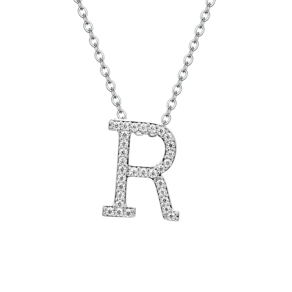Elegant Initial Pendant Necklace