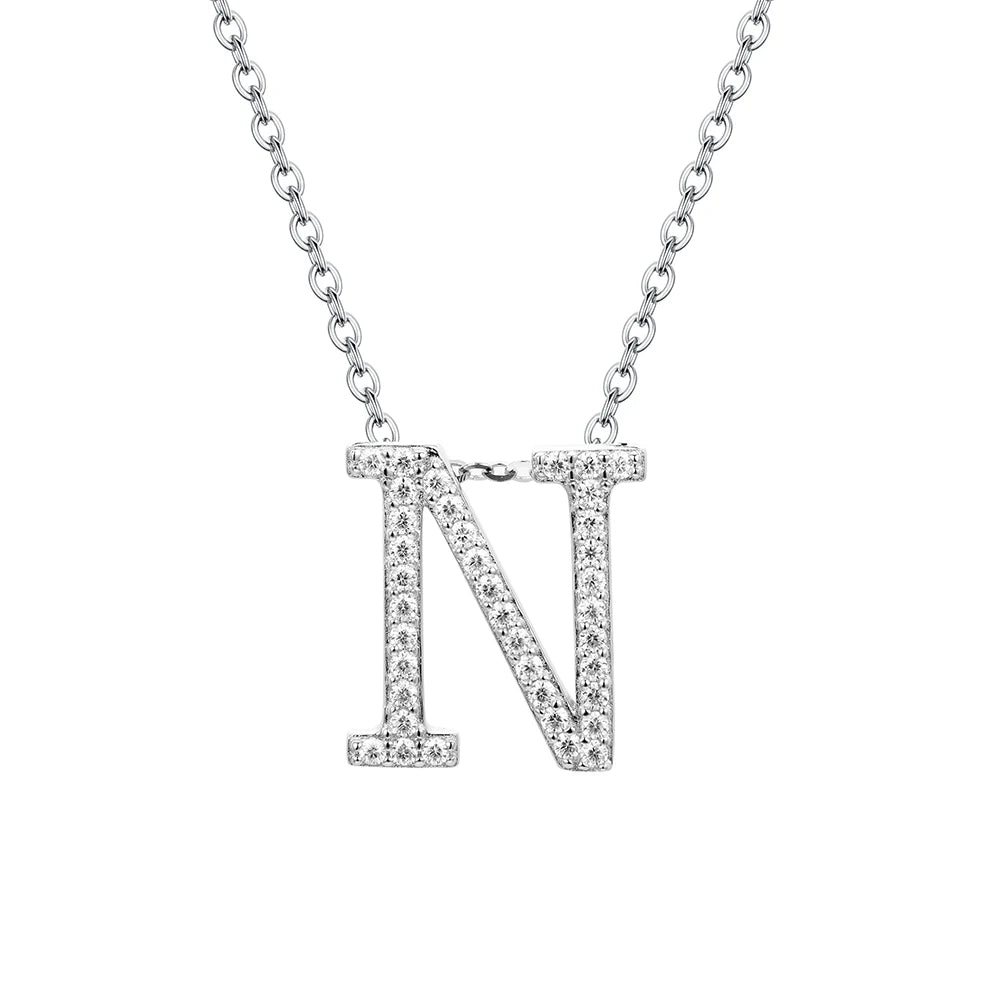 Elegant Initial Pendant Necklace