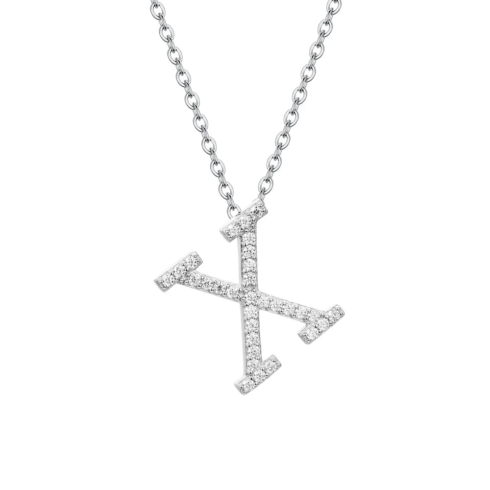 Elegant Initial Pendant Necklace
