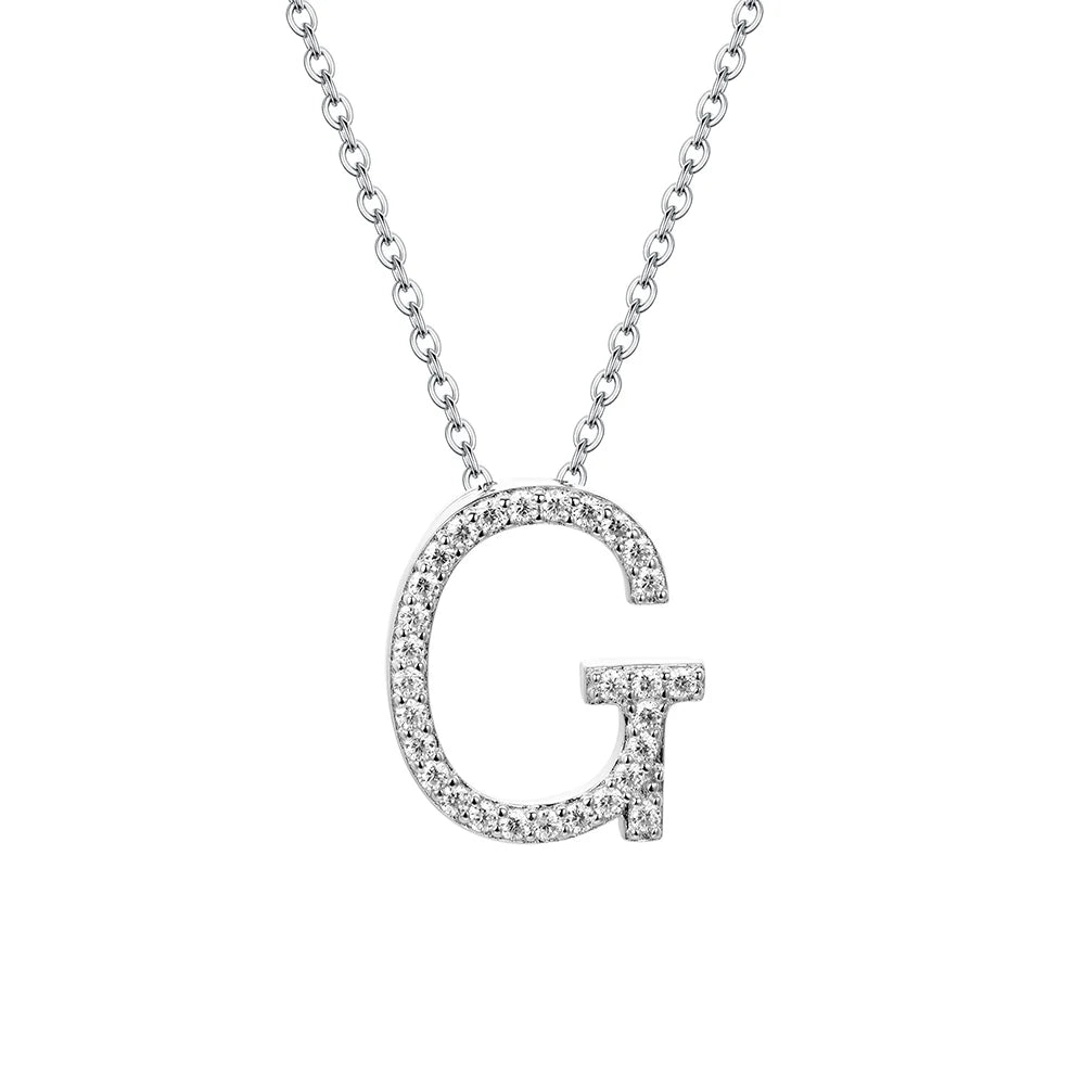 Elegant Initial Pendant Necklace