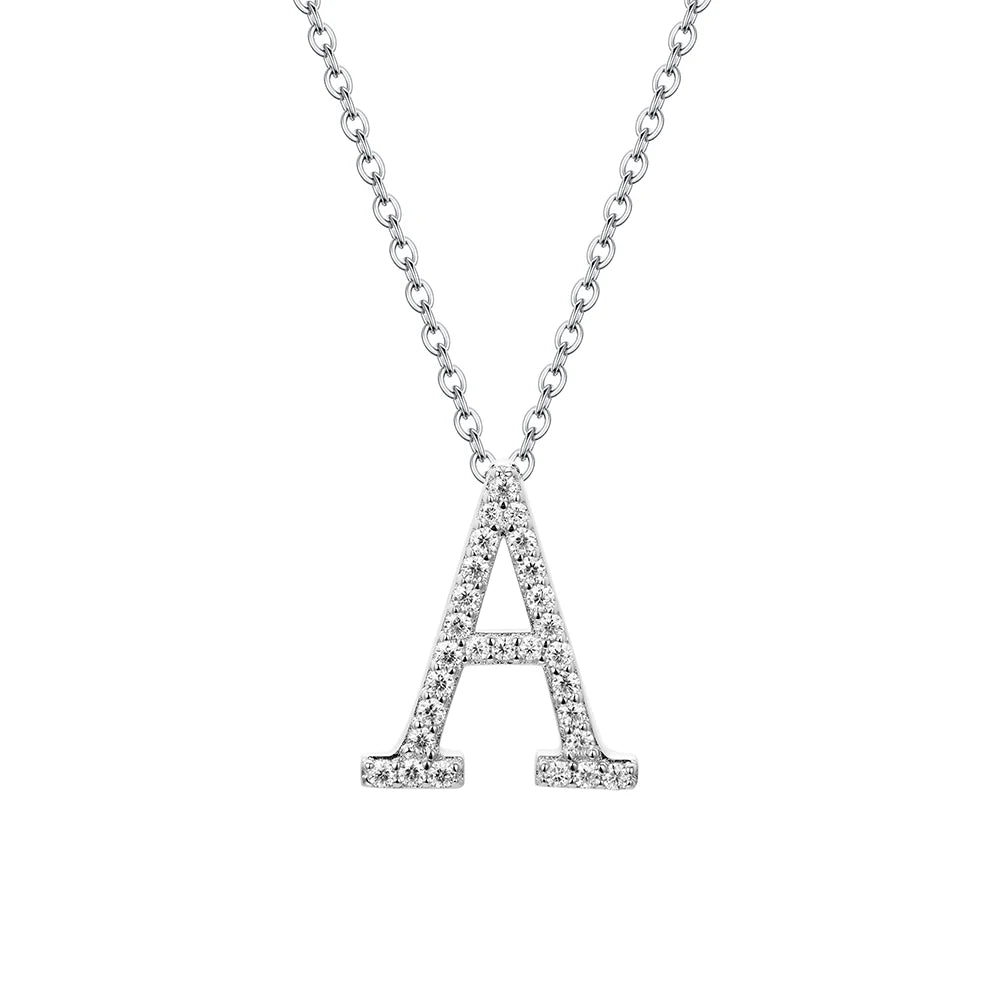Elegant Initial Pendant Necklace