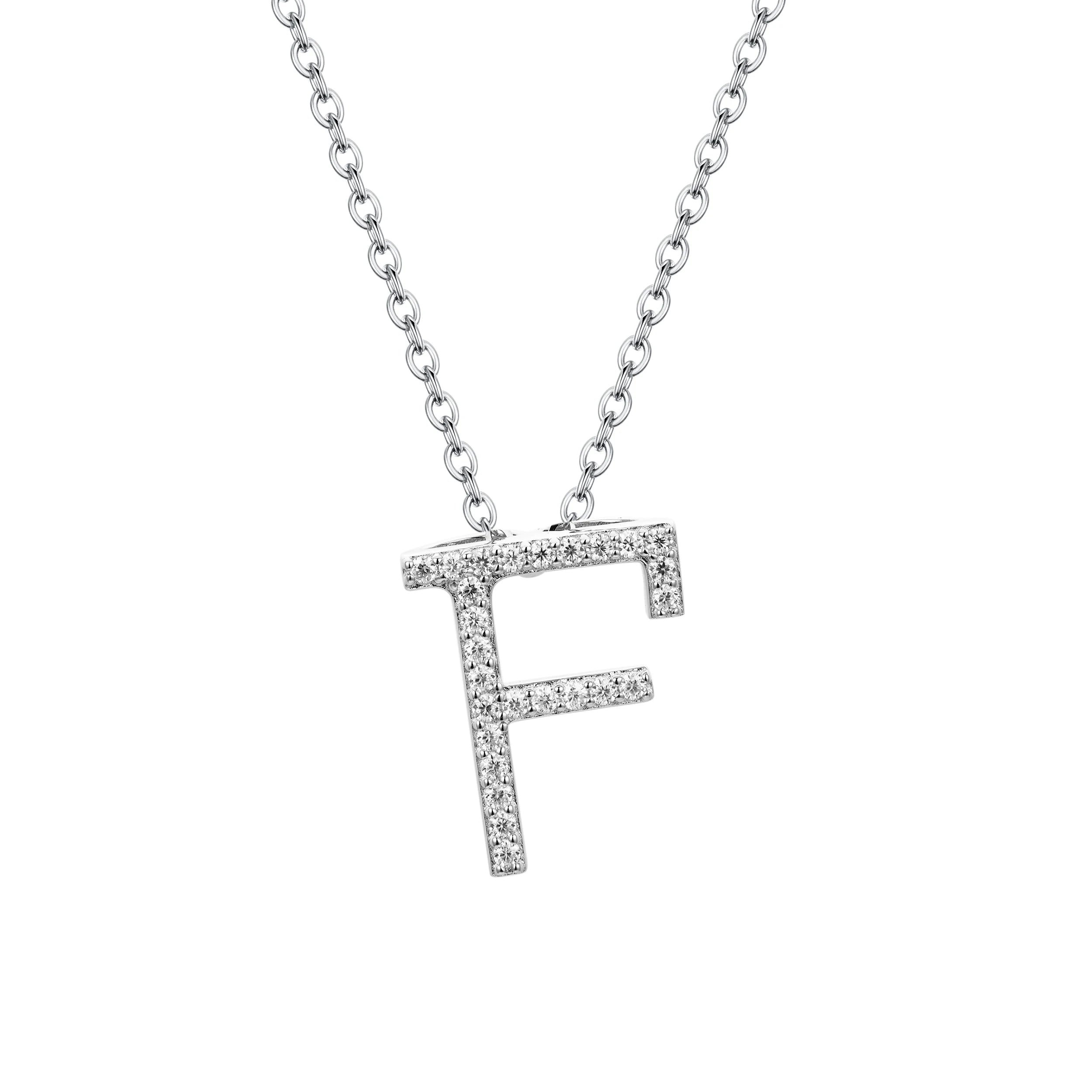 Elegant Initial Pendant Necklace