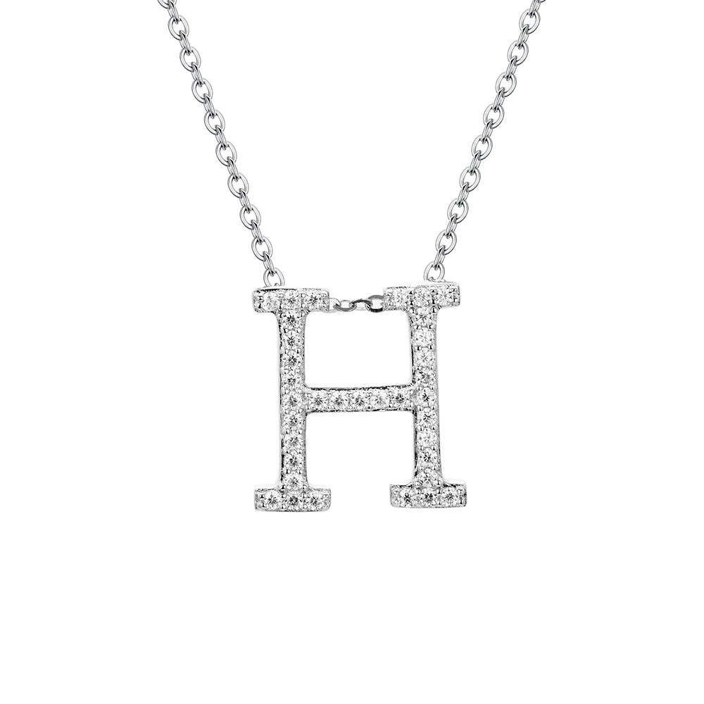 Elegant Initial Pendant Necklace