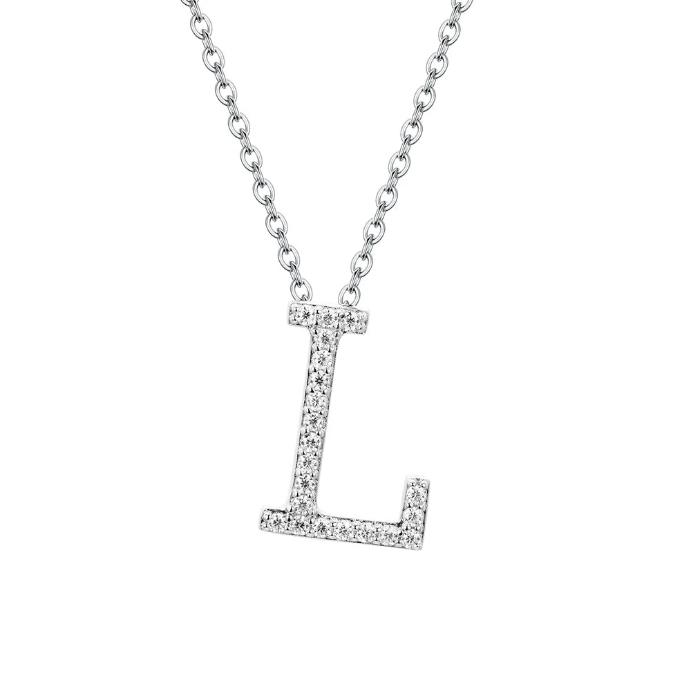 Elegant Initial Pendant Necklace