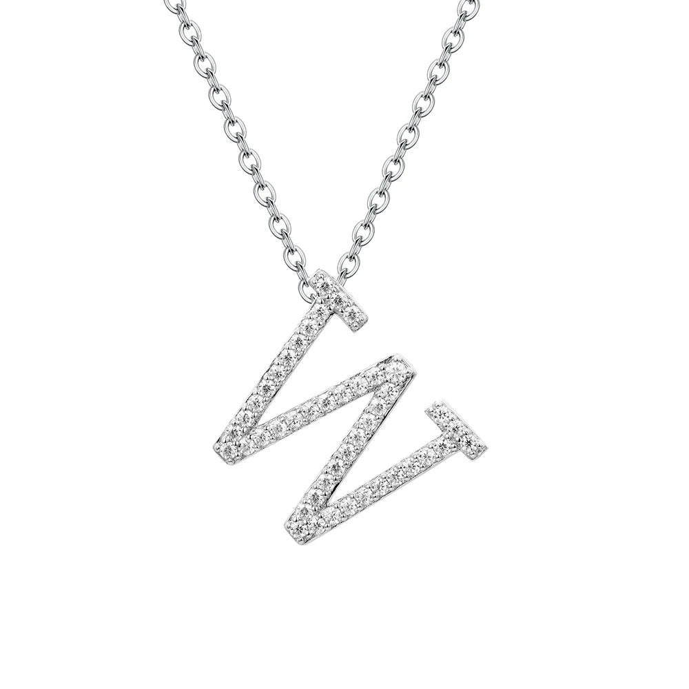 Elegant Initial Pendant Necklace