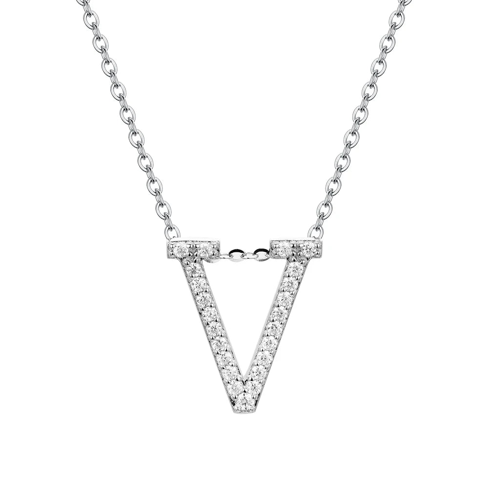 Elegant Initial Pendant Necklace