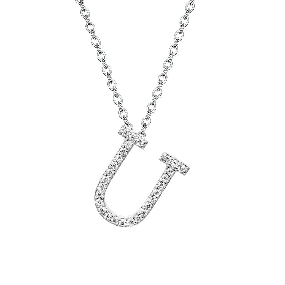 Elegant Initial Pendant Necklace