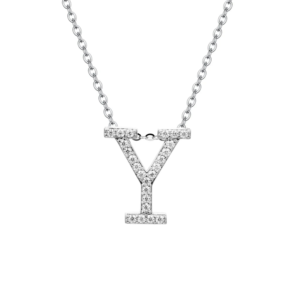 Elegant Initial Pendant Necklace