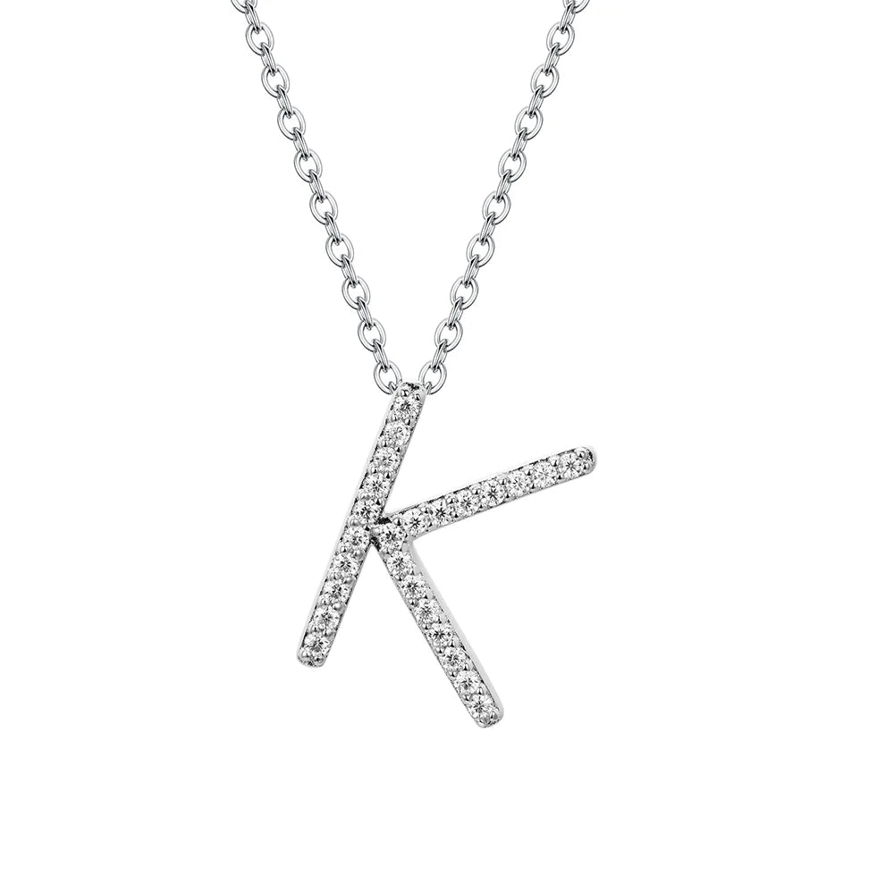 Elegant Initial Pendant Necklace