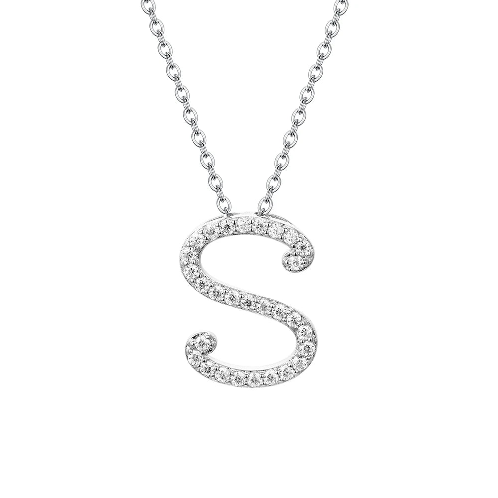 Elegant Initial Pendant Necklace