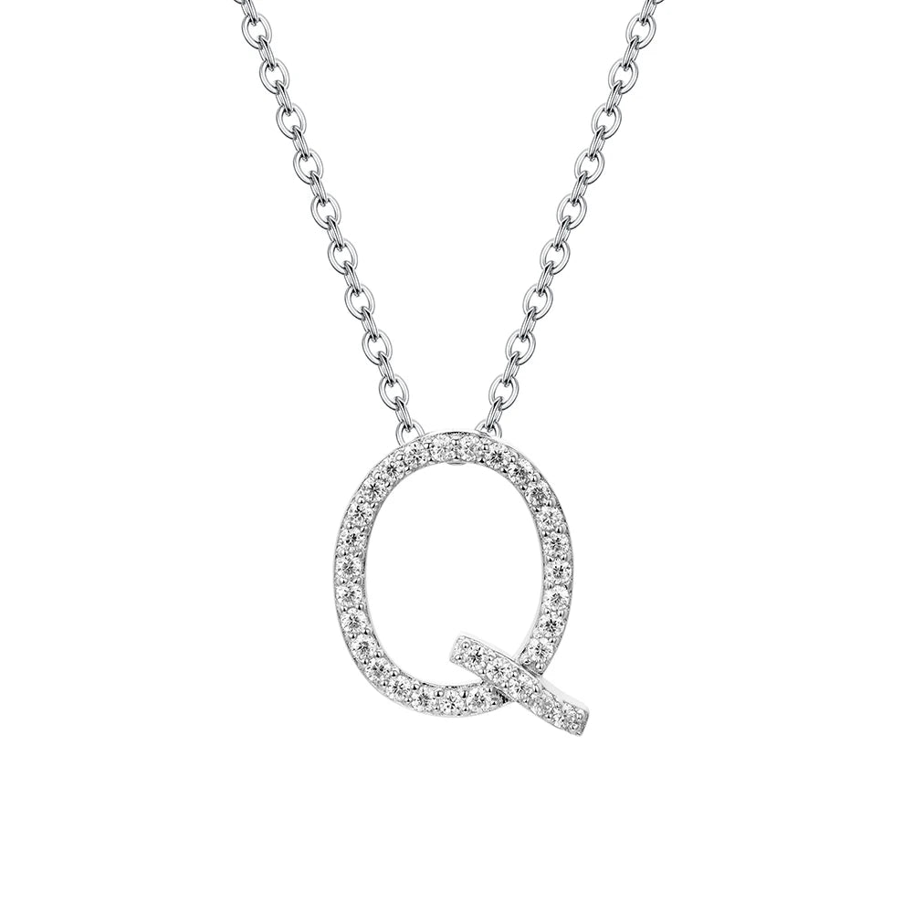 Elegant Initial Pendant Necklace