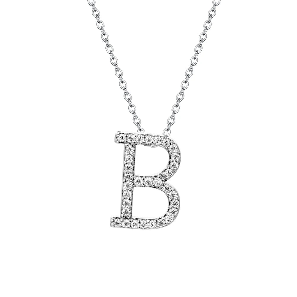 Elegant Initial Pendant Necklace