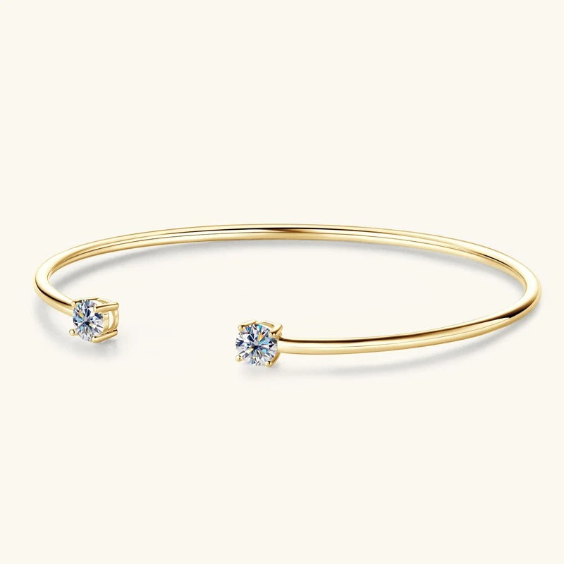 Tracy Open Cuff Bangle - 1 ct Total