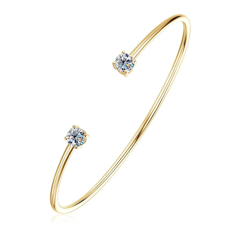Tracy Open Cuff Bangle - 1 ct Total