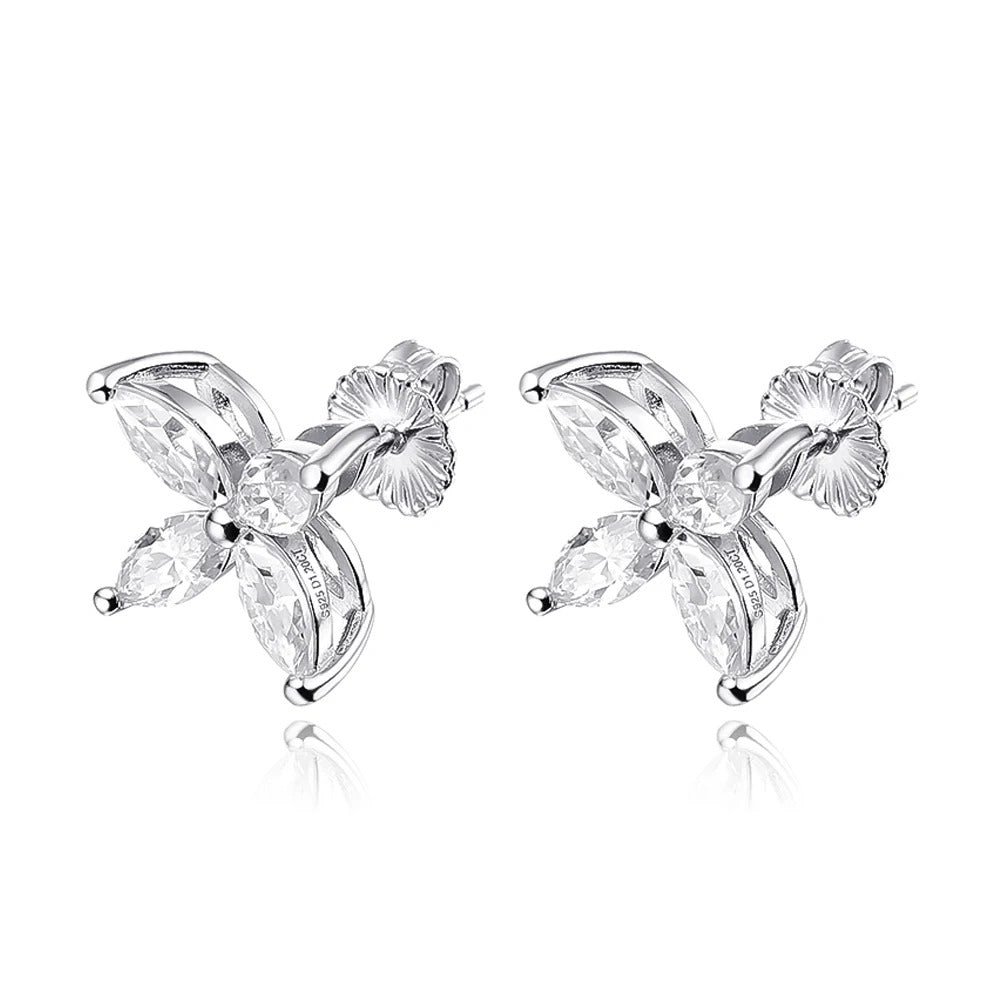 Susan Earrings - 1.2 ct Each (2.4 ct Total)