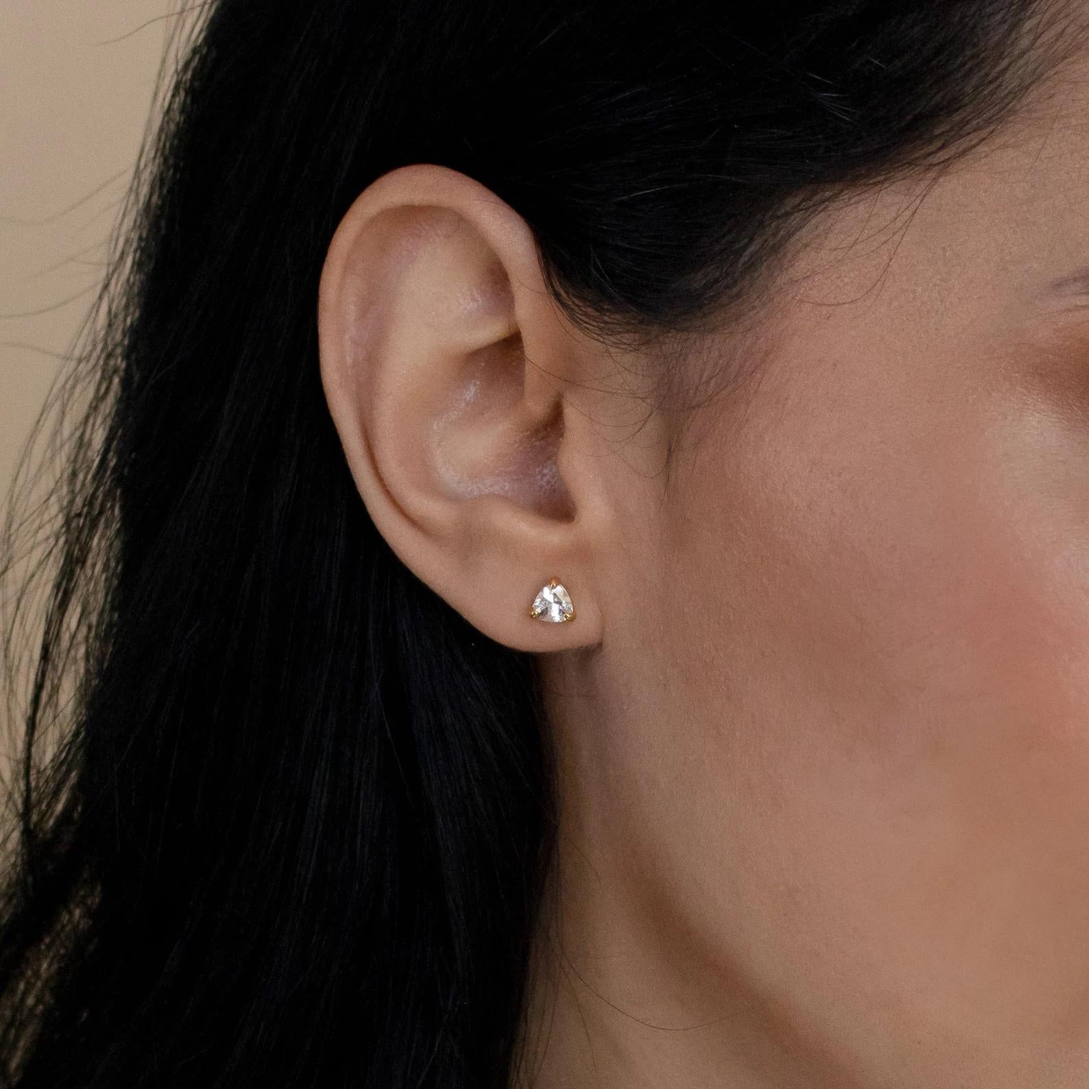Miley Earrings - 0.5 ct Per Stone (1 ct Total)