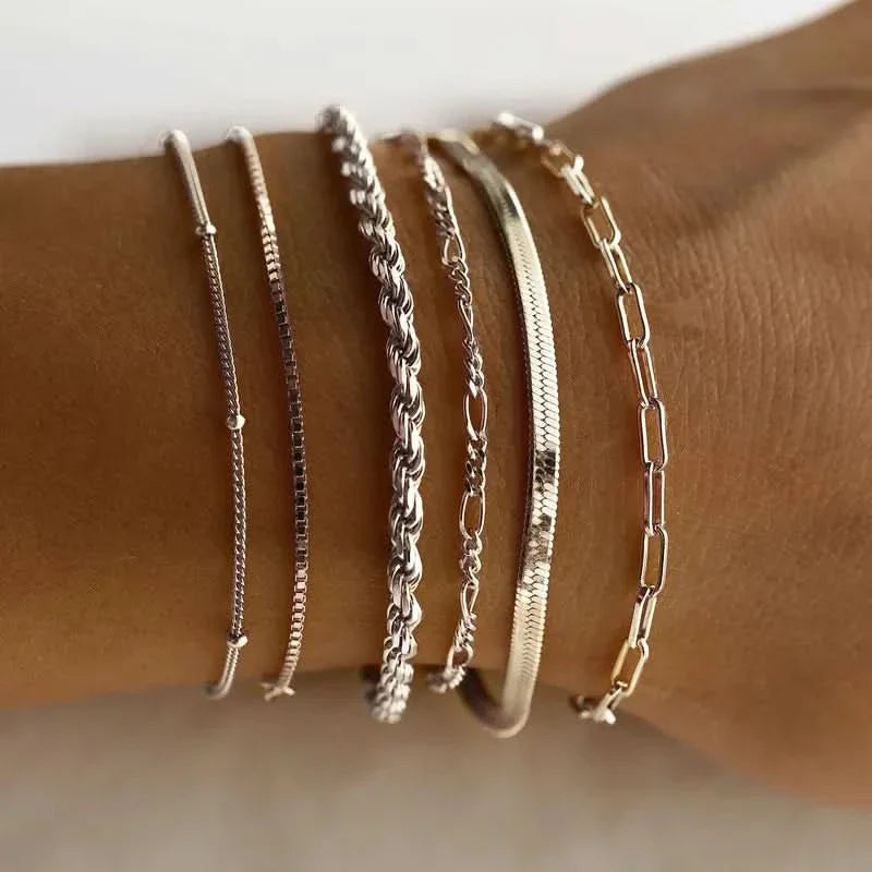 Alexis – Set of 6 Elegant Bracelets