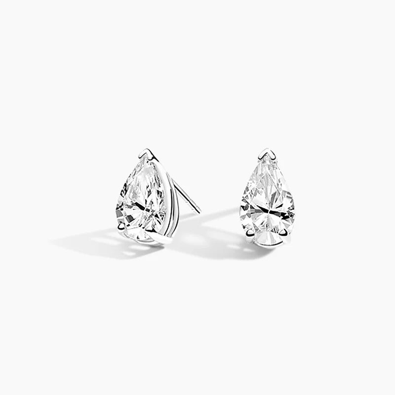 Pear Brilliance Stud Earrings