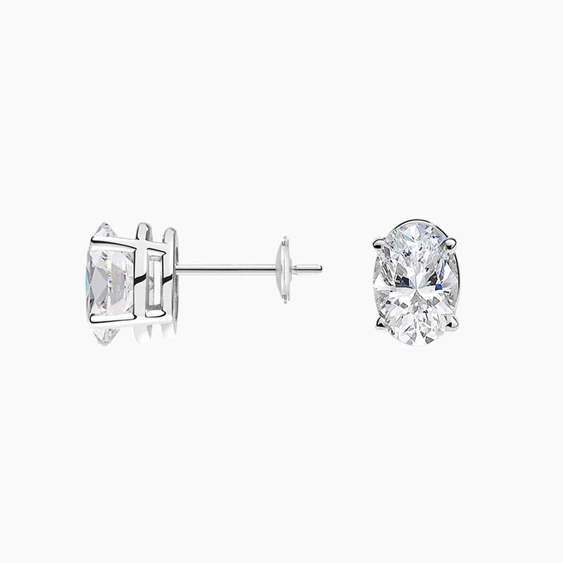 Meridian Earrings -1 ct Per Stone  (2 ct Total)