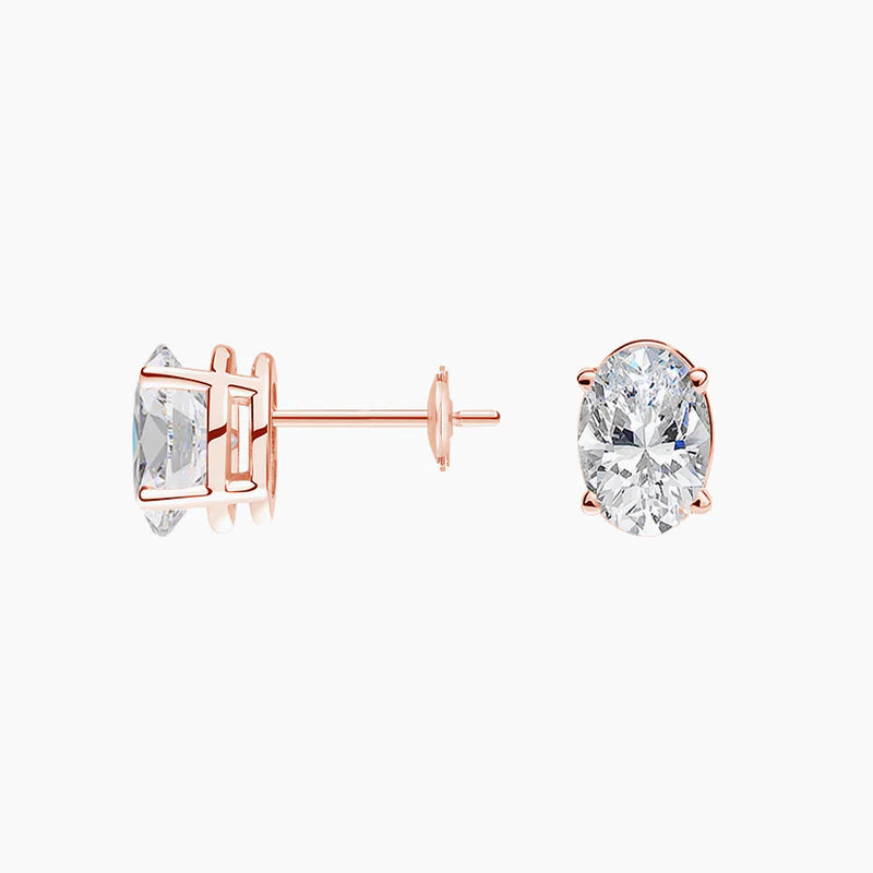 Meridian Earrings -1 ct Per Stone  (2 ct Total)