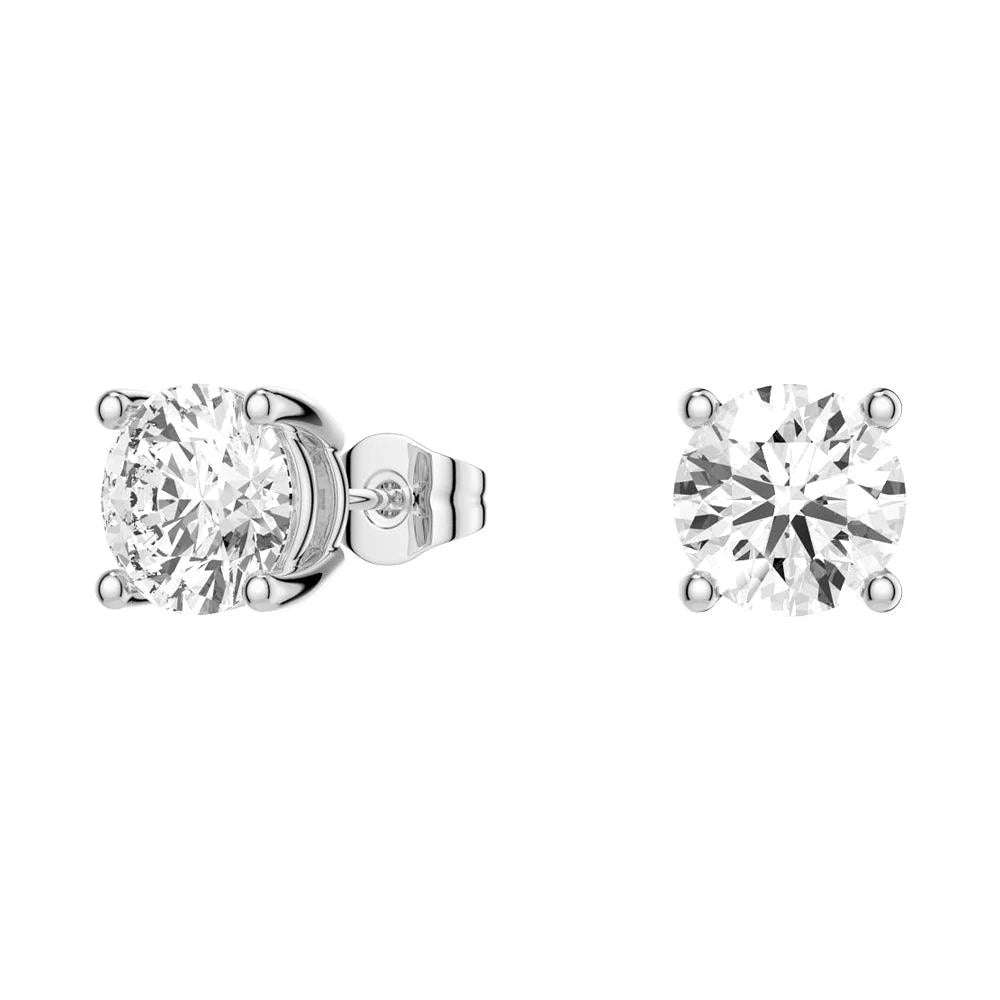 Classic Four-Prong Stud Earrings