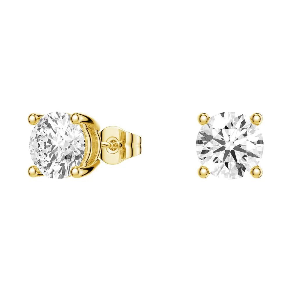 Classic Four-Prong Stud Earrings
