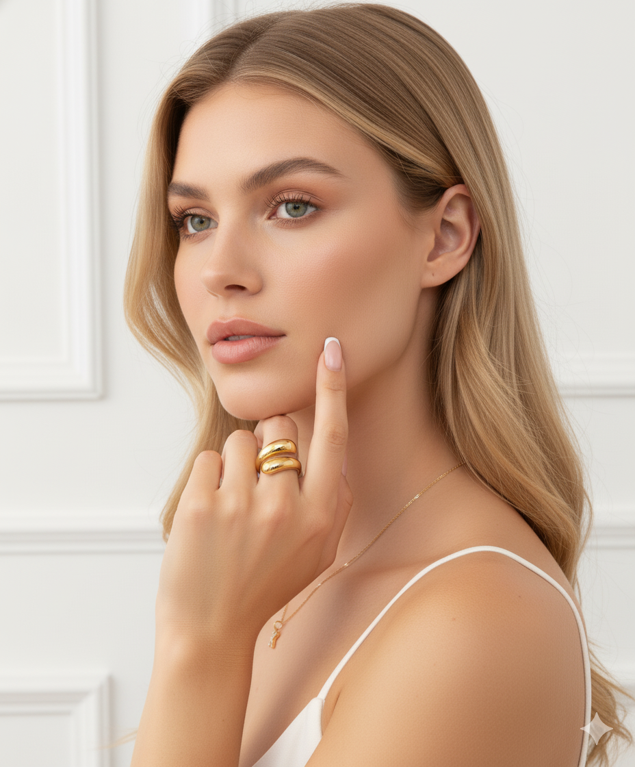 Oro Wave Ring