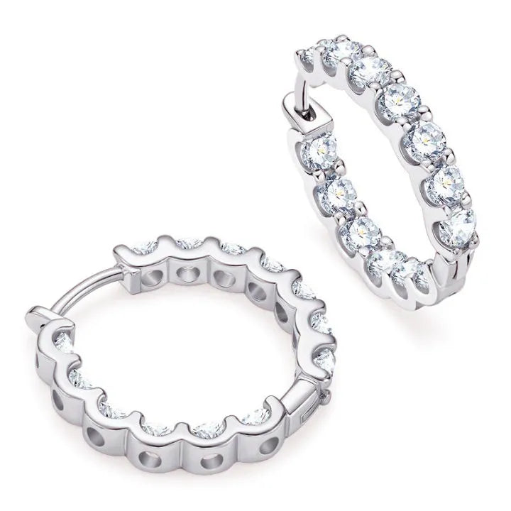 Lumiere Earrings- 2.6 ct Total