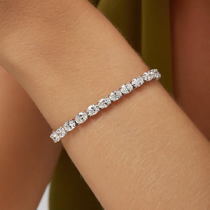 Oval Tennis Bracelet