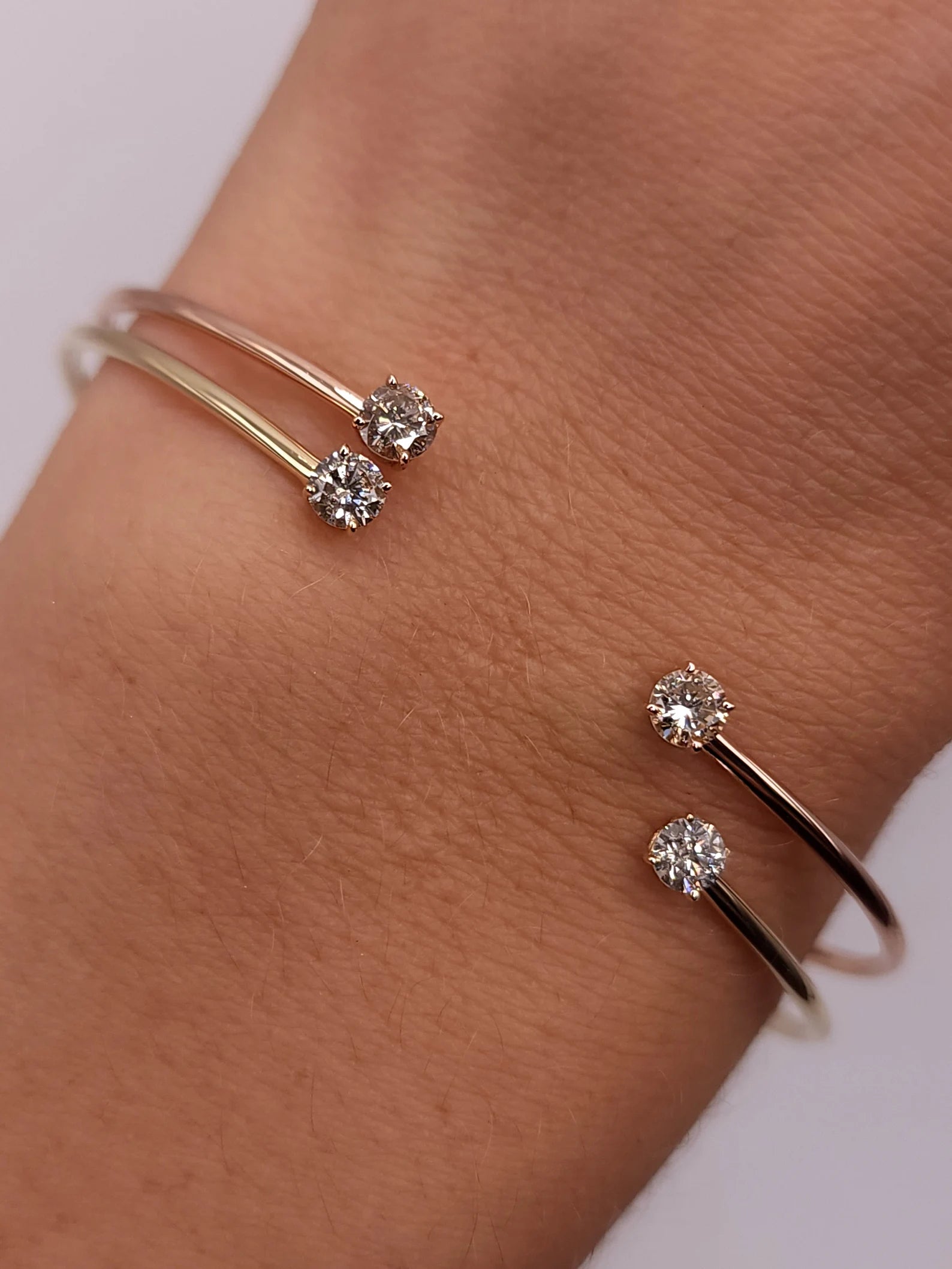 Tracy Open Cuff Bangle - 1 ct Total