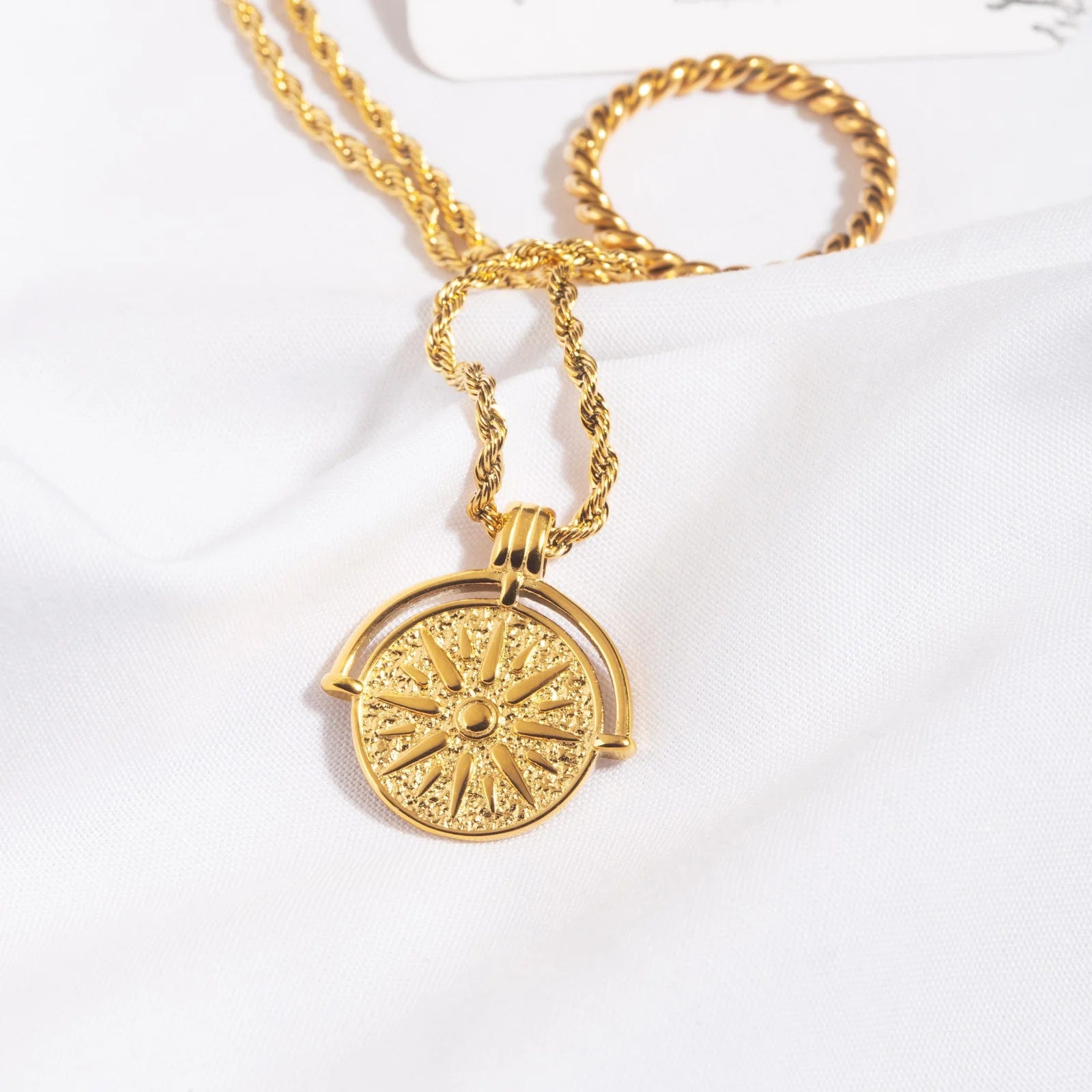 Solara Sun Necklace